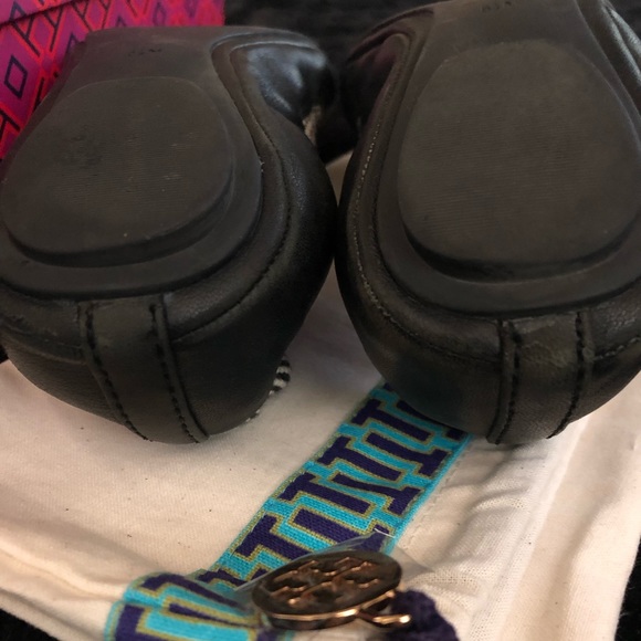 Tory Burch black Gabby Ballet size 6.5 - Picture 7 of 8